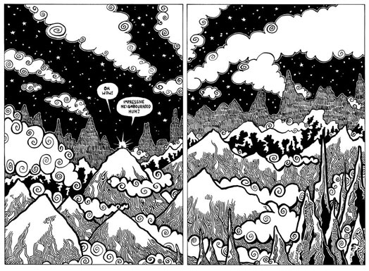 Delicate Axiom Mountainscape