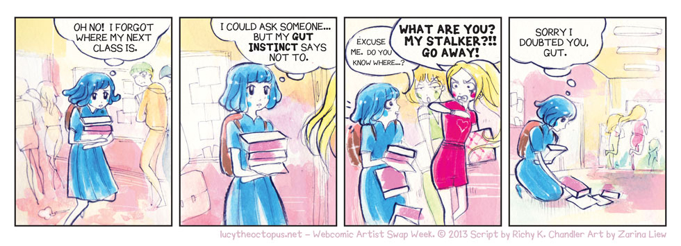 LUCY THE OCTOPUS by Richy K. Chandler with Zarina Liew