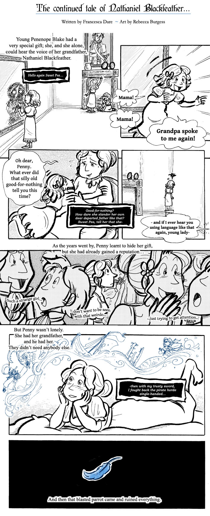 PENNY BLACKFEATHER by Francesca Dare with Rebecca Burgess