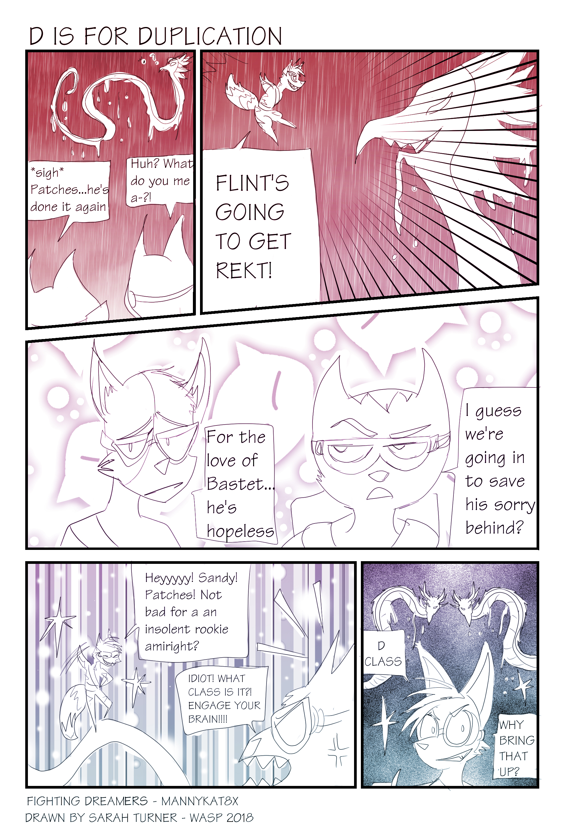 Manny Kat's Fighting Dreamers illustrated by Sarah Turner