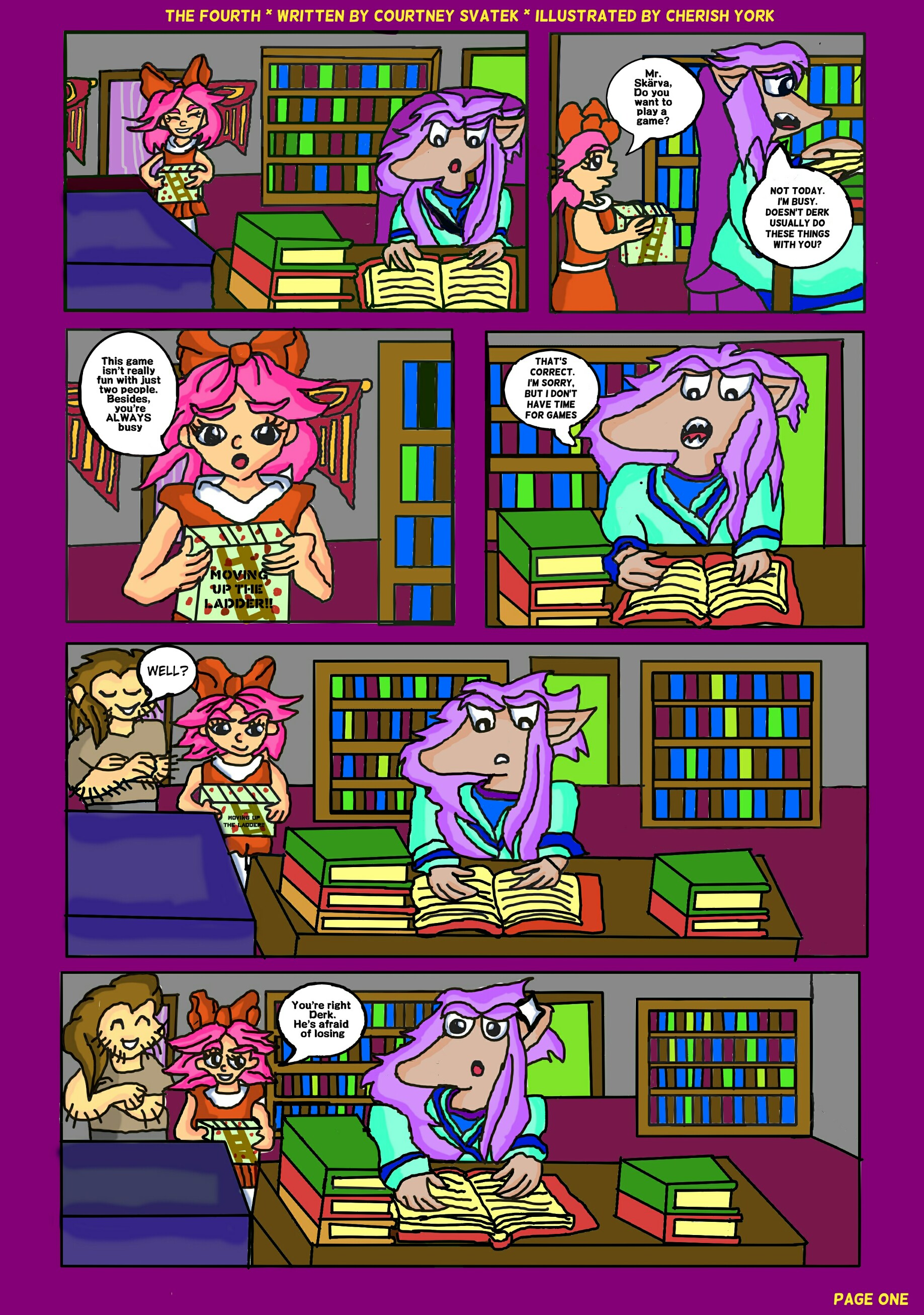 Courtney Svatek's The Fourth illustrated by Cherish York