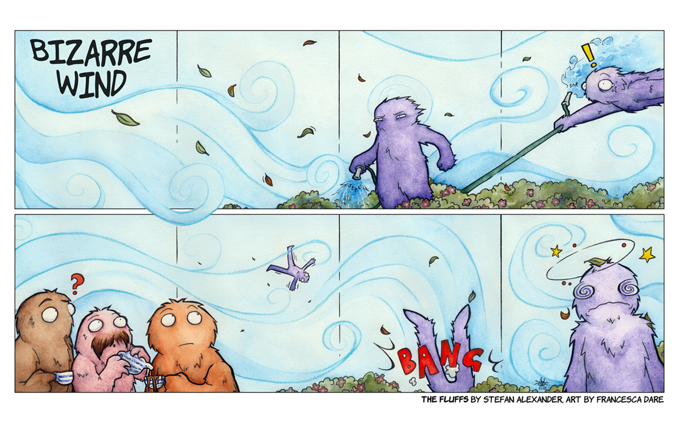 Stefan Alexander's The Fluffs illustrated by Francesca Dare